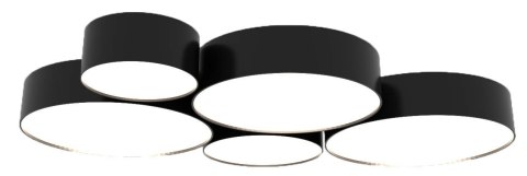 UNIWERSALNY OKRĄGŁY PLAFON 55 cm SZARY, DO SALONU UNIWERSALNY OKRĄGŁY PLAFON 55 cm SZARY, DO SALONU