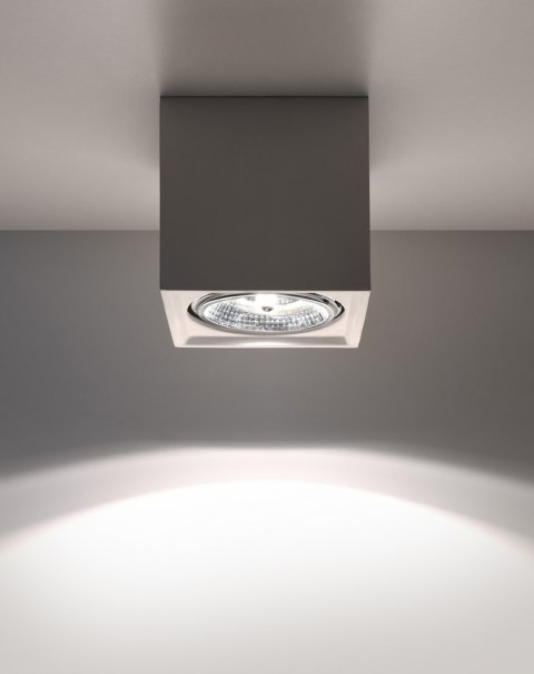 MAŁY BIAŁY PLAFON, KWADRAT, KOSTKA 14 CM, SALON MAŁY BIAŁY PLAFON, KWADRAT, KOSTKA 14 CM, SALON