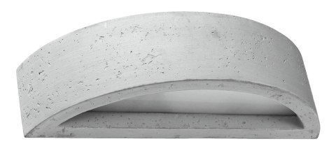 NOWOCZESNY BETONOWY KINKIET, PÓŁOKRĄGŁY, LOFT NOWOCZESNY BETONOWY KINKIET, PÓŁOKRĄGŁY, LOFT
