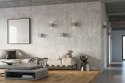 KWADRATOWY BETONOWY KINKIET, KOSTKA, INDUSTRIALNY