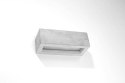 POZIOMY BETONOWY KINKIET, PROSTOKĄT, LOFT, 30 cm