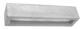 POZIOMY BETONOWY KINKIET, PROSTOKĄT, LOFT, 50 cm