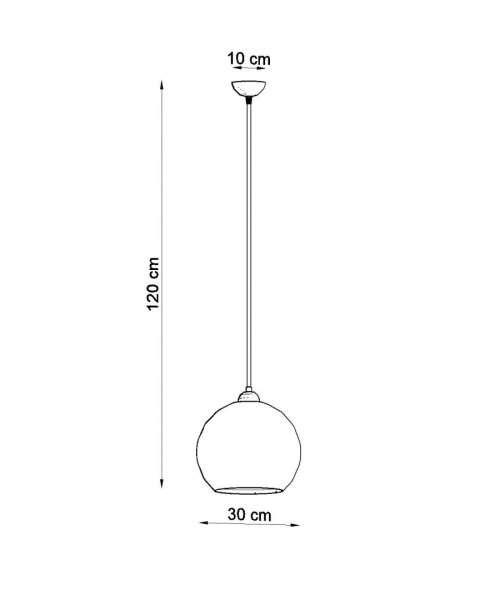 Lampa wisząca BALL biała Lampa wisząca BALL biała