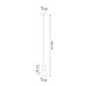 Lampa wisząca QUBIC czarna