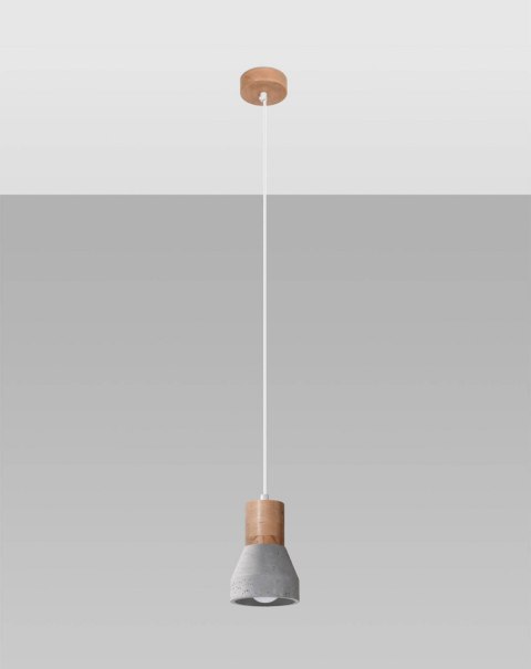 Lampa wisząca QUBIC szara Lampa wisząca QUBIC szara