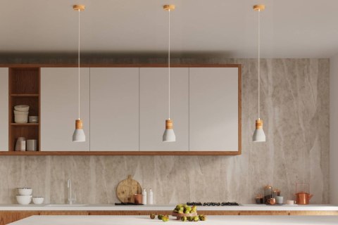 Lampa wisząca QUBIC szara Lampa wisząca QUBIC szara