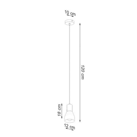 Lampa wisząca QUBIC szara Lampa wisząca QUBIC szara