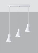 Lampa wisząca TALEJA 3 biała [E27]
