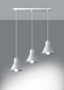 Lampa wisząca TALEJA 3 biała [E27]