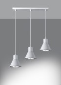 Lampa wisząca TAZILA 3 biała [ES111]