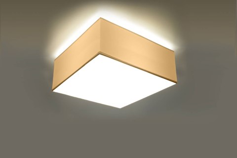 NOWOCZESNY BIAŁY PLAFON, KWADRAT 25 cm, SALON, E27 NOWOCZESNY BIAŁY PLAFON, KWADRAT 25 cm, SALON, E27