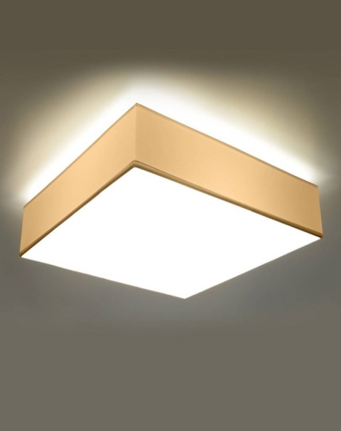 NOWOCZESNY BIAŁY PLAFON, KWADRAT 35 cm, SALON, E27 NOWOCZESNY BIAŁY PLAFON, KWADRAT 35 cm, SALON, E27