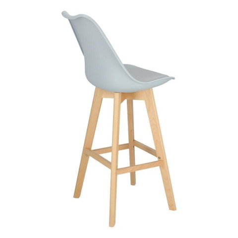 HOKER NORD, DREWNIANY, 80 CM, JASNY SZARY, Z OPARCIEM, DO KUCHNI, DO WYSPY HOKER NORD, DREWNIANY, 80 CM, JASNY SZARY, Z OPARCIEM, DO KUCHNI, DO WYSPY