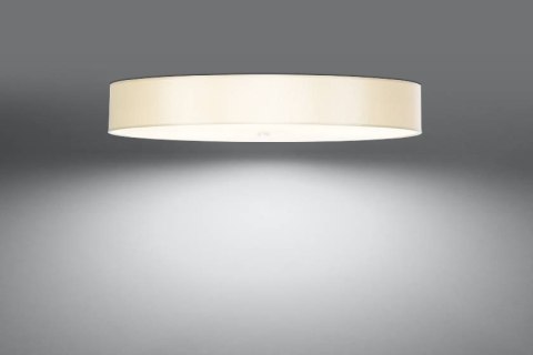 NOWOCZESNY BIAŁY PLAFON, OKRĄGŁY, 100 cm, 6 x E27 NOWOCZESNY BIAŁY PLAFON, OKRĄGŁY, 100 cm, 6 x E27