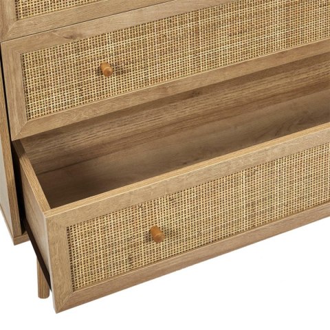 KOMODA BOHO, PLECIONKA, NATURALNA, DO SALONU, 3 SZUFLADY, RATTAN, DĄB KOMODA BOHO, PLECIONKA, NATURALNA, DO SALONU, 3 SZUFLADY, RATTAN, DĄB