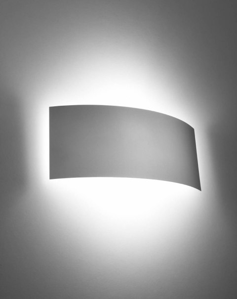 STALOWY KINKIET, MINIMALISTYCZNY, ELEGANCKI, BIAŁY STALOWY KINKIET, MINIMALISTYCZNY, ELEGANCKI, BIAŁY