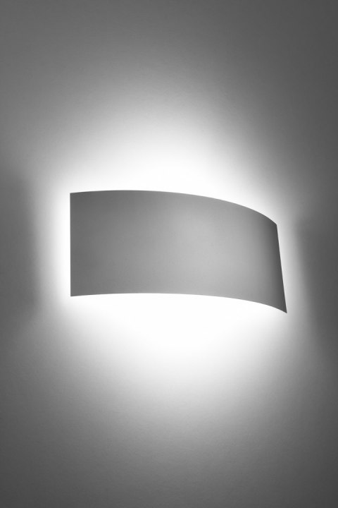 STALOWY KINKIET, MINIMALISTYCZNY, ELEGANCKI, BIAŁY STALOWY KINKIET, MINIMALISTYCZNY, ELEGANCKI, BIAŁY
