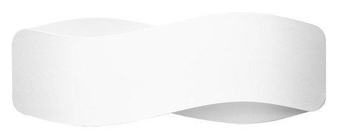 ASYMETRYCZNY POZIOMY KINKIET, BIAŁY, 40 cm, LAMPA ASYMETRYCZNY POZIOMY KINKIET, BIAŁY, 40 cm, LAMPA