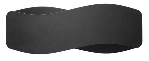 ASYMETRYCZNY POZIOMY KINKIET, CZARNY, 40 cm, LAMPA ASYMETRYCZNY POZIOMY KINKIET, CZARNY, 40 cm, LAMPA