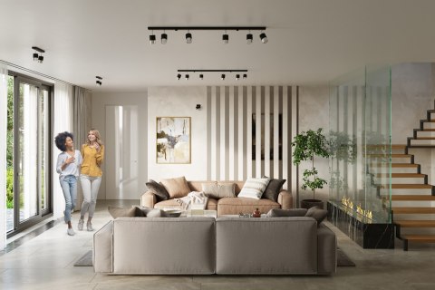 ELEGANCKI REGULOWANY KINKIET, CZARNY CHROM, SALON ELEGANCKI REGULOWANY KINKIET, CZARNY CHROM, SALON