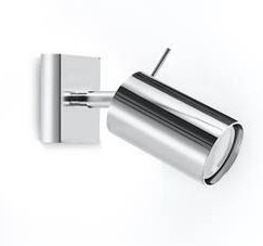 NOWOCZESNY REGULOWANY KINKIET RING, METAL, CHROM, Gu10 NOWOCZESNY REGULOWANY KINKIET RING, METAL, CHROM, Gu10