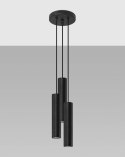 Lampa wisząca LAGOS 3P czarny