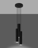 Lampa wisząca LAGOS 3P czarny