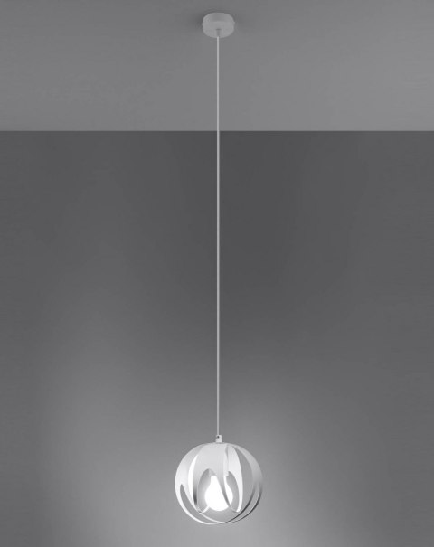 Lampa wisząca TULOS 1 biała Lampa wisząca TULOS 1 biała