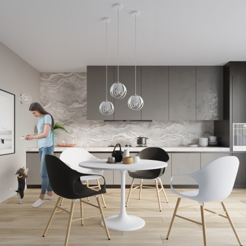 Lampa wisząca TULOS 1 biała Lampa wisząca TULOS 1 biała