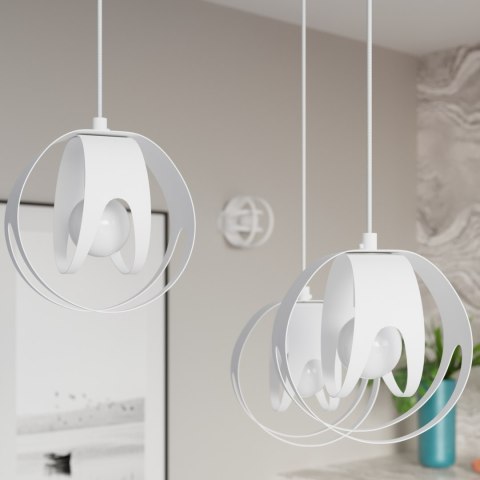 Lampa wisząca TULOS 1 biała Lampa wisząca TULOS 1 biała