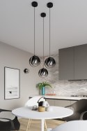 Lampa wisząca TULOS 1 czarna