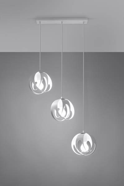 Lampa wisząca TULOS 3L biała Lampa wisząca TULOS 3L biała