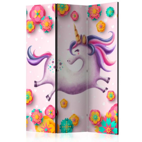 Parawan 3-częściowy - Gibki unicorn Parawan 3-częściowy - Gibki unicorn