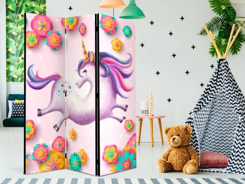 Parawan 3-częściowy - Gibki unicorn Parawan 3-częściowy - Gibki unicorn