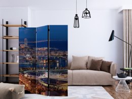 Parawan 3-częściowy - Rozświetlona Barcelona