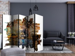 Parawan 5-częściowy - New York Collage II
