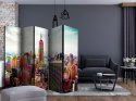 Parawan 5-częściowy - Colors of New York City II