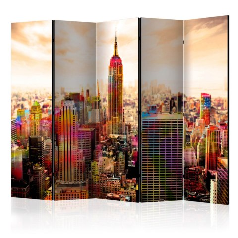 Parawan 5-częściowy - Colors of New York City III II Parawan 5-częściowy - Colors of New York City III II