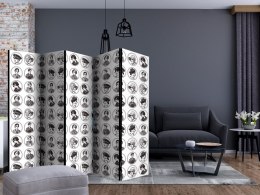 Parawan 5-częściowy - Lata 20, lata 30 II