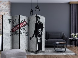 Parawan 5-częściowy - Dreams Cancelled (Banksy) II