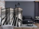 Parawan 5-częściowy - Beton 3D II