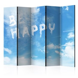 Parawan 5-częściowy - Be happy II