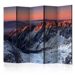 Parawan 5-częściowy - Beautiful sunrise in the Rocky Mountains II