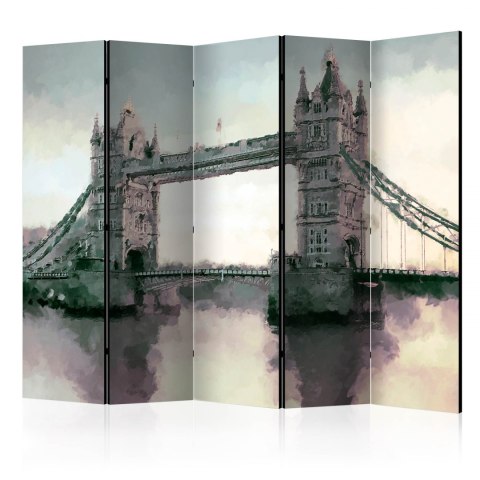Parawan 5-częściowy - Wiktoriański Tower Bridge II