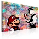 Obraz - Kolorowy, Mario, Banksy