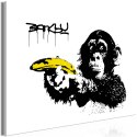 Obraz - Banksy, Małpa z Bananem