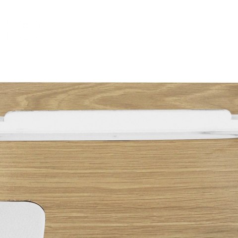 Biurko Industrial, BIAŁY METAL, DĄB, MDF, LOFT Biurko Industrial, BIAŁY METAL, DĄB, MDF, LOFT