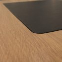 INDUSTRIALNE BIURKO LOFT, CZARNY METAL, MDF, DĄB, Z SZUFLADĄ, 100 CM