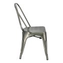 METALOWE KRZESŁO ARTPRO LOFT, INDUSTRIALNE, DO KUCHNI, DO JADALNI