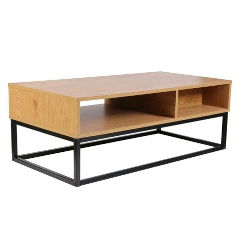 STOLIK ABBOTT, DĄB, CZARNY, METAL, LOFT, DO SALONU STOLIK ABBOTT, DĄB, CZARNY, METAL, LOFT, DO SALONU